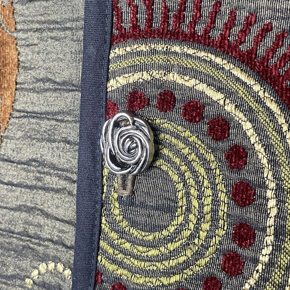 Winding River Reversible Jacket S Boho Art to Wear Folk Embroidered Lagenlook - Picture 5 of 9